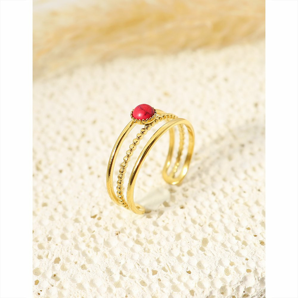 Bague Petite Hermine - Doré