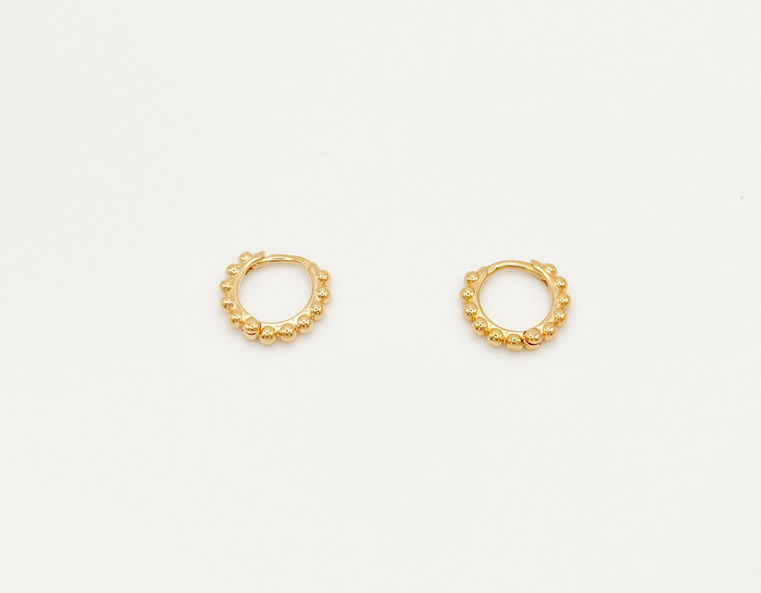 Boucles Mini Créoles Soacha - Plaqué Or