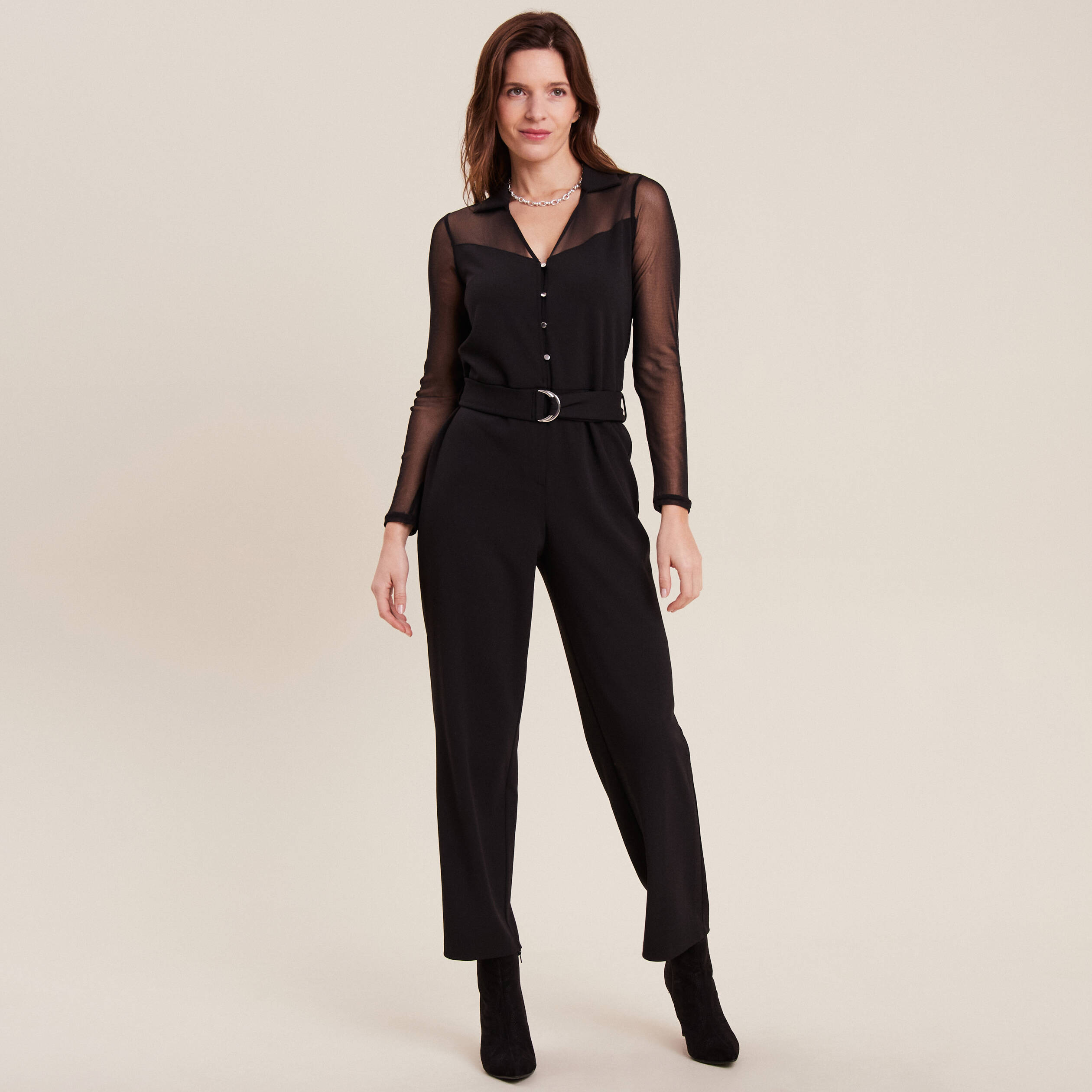Combinaison pantalon résille