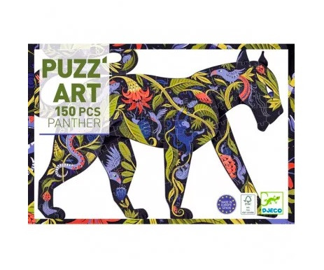 Puzz'Art - Panther - 150 Pcs - DJ07659 - DJECO