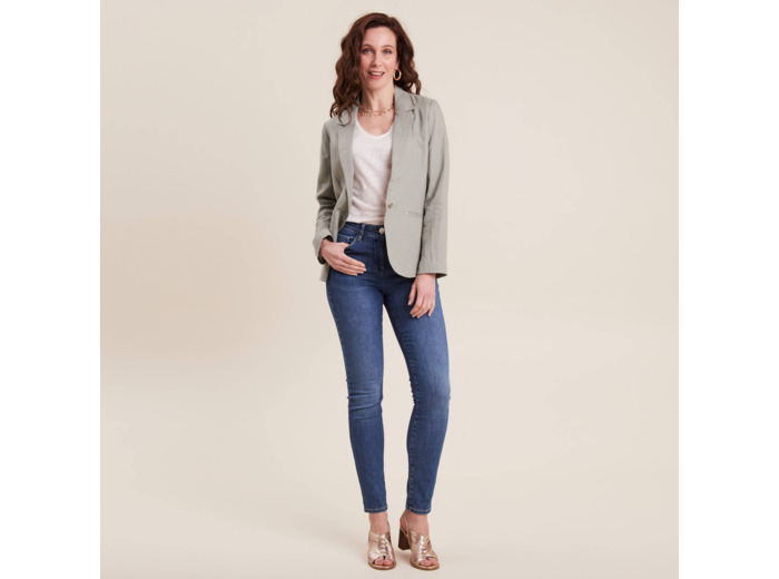 Veste esprit tailleur cintrée