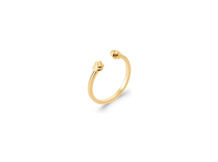 Bague en plaqué or