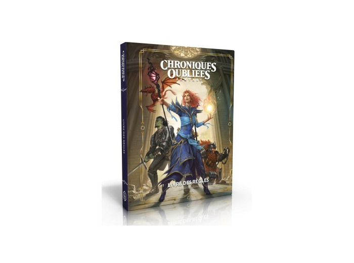 Chroniques Oubliées Fantasy 2e édition - Livre de Règles - Couverture Alternative