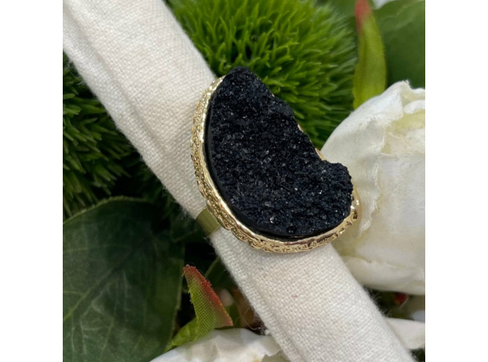 Bague pierre de lave