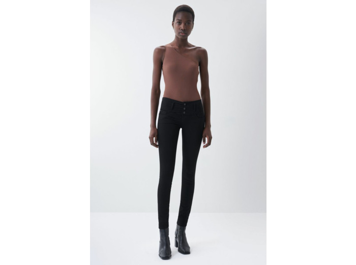 Jeans Mystery Push Up skinny en true black