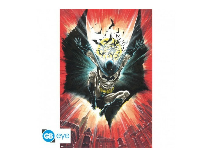 DC COMICS - Poster Maxi 91,5x61 - Batman Warner 100th