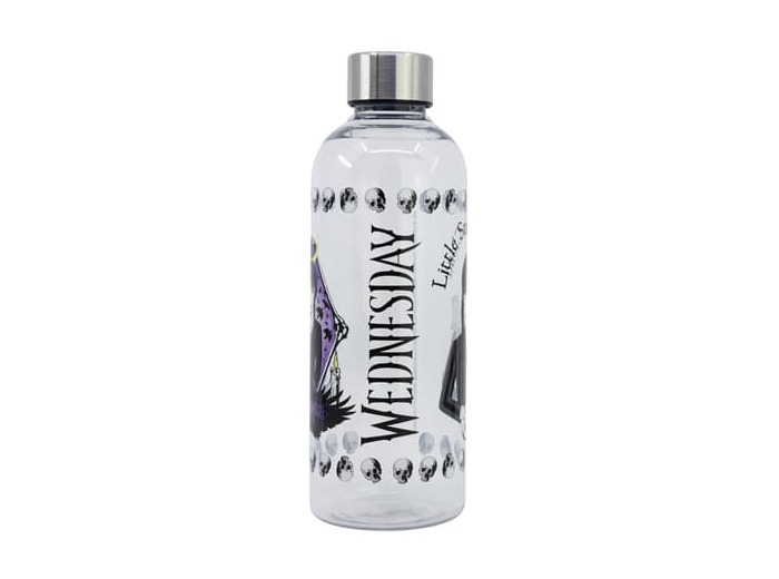 Bouteille plastique mercredi addams