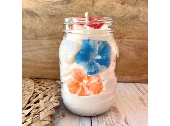 Bougie jar tahiti blue lagon