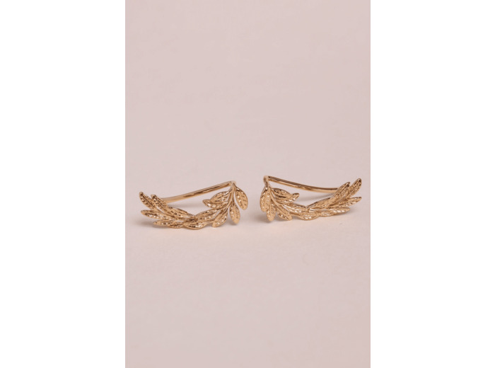 Boucles Montantes Laurea - Plaqué Or