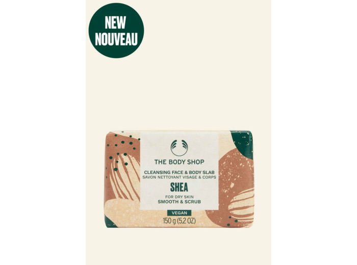Savon nettoyant pour le visage et le corps au karité