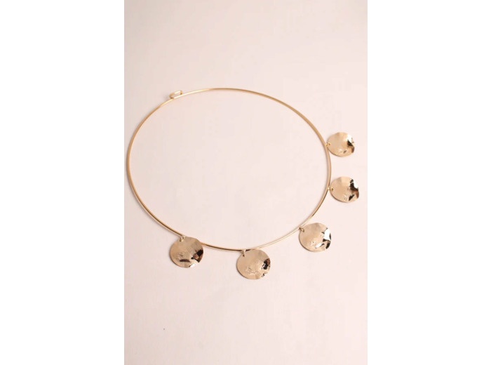 Collier Jonc Ilona - Plaqué Or