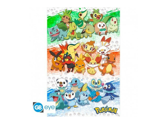 POKEMON - Poster Maxi 91,5x61 - Premiers Partenaires