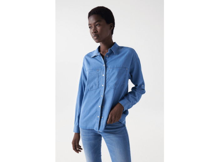 CHEMISE EN LIGHTDENIM REGULAR