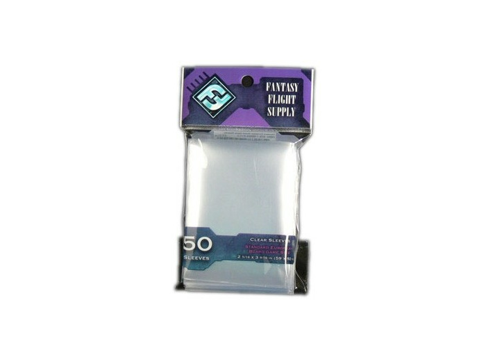 FFG - Clear Sleeves Std. Eu. 50