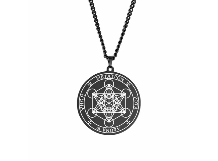 SCEAU DE L’ARCHANGE METATRON NOIR:   Protection, élévation, compréhension