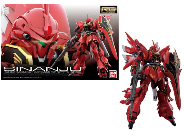 RG 1/144 MSN-06S Sinanju