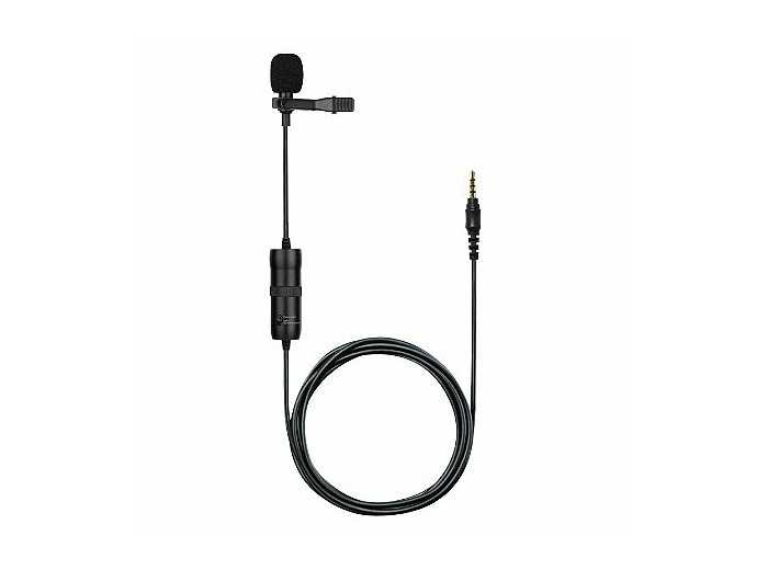 Microphone cravate omnidirectionnel influence