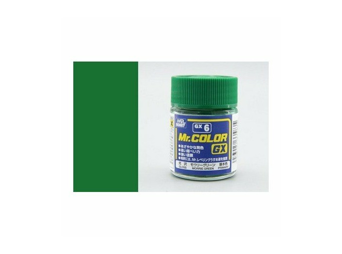 GUNZE GX-6 MR. COLOR GX (18 ML) MORRIE GREEN