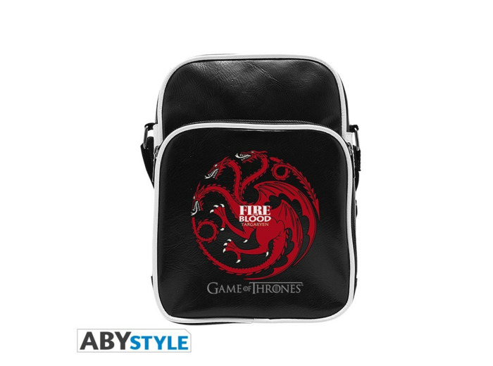 GAME OF THRONES - Sac Besace "Targaryen" - Vinyle Petit Format
