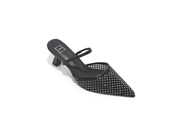 Escarpin ferme femme noir
