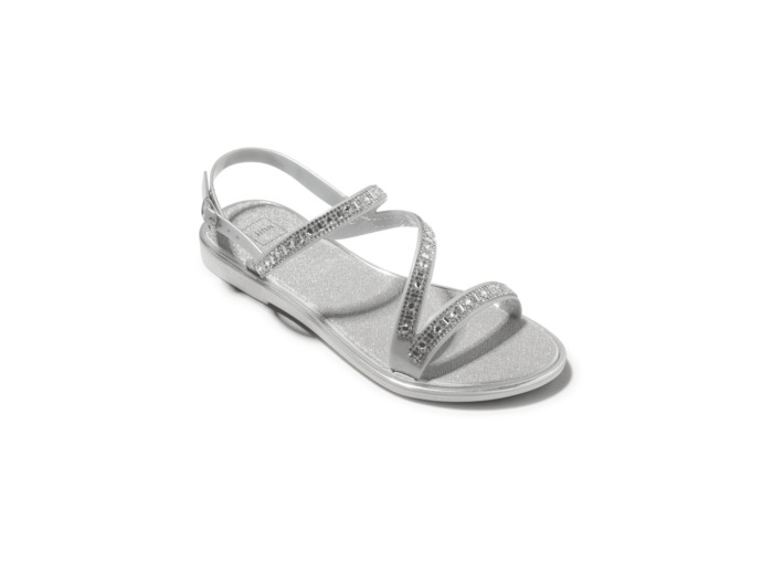 Tong femme argent