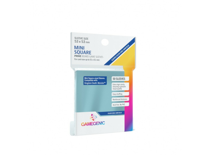 Gamegenic - 50 Prime Sleeves - 53x53