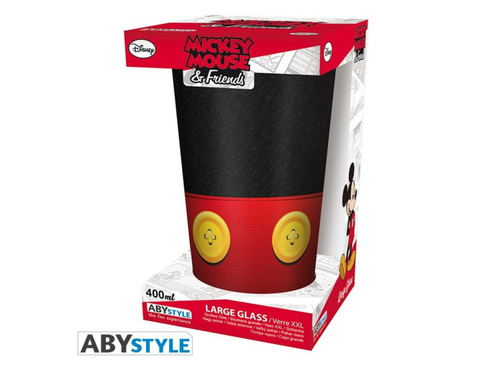 DISNEY - Verre XXL - 400 ml - Mickey - Mate