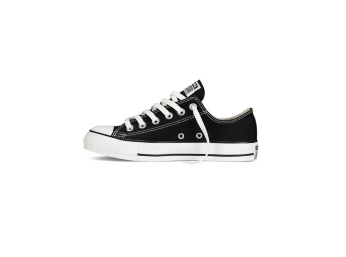 Toile femme noir blanc converse