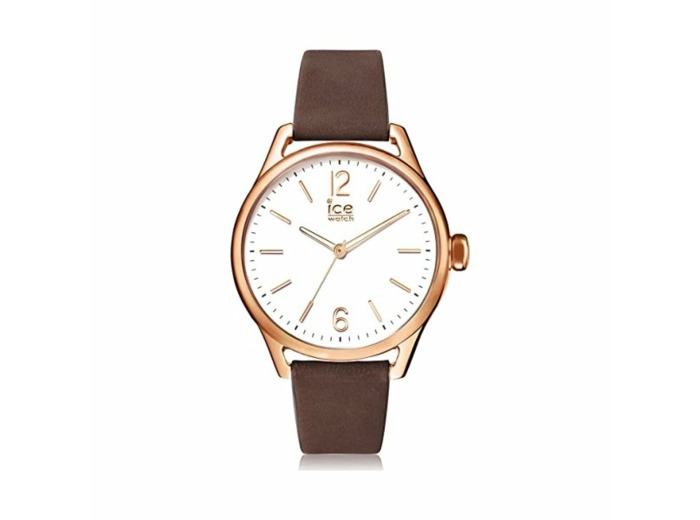 Montre Ice-Watch ICE time - Brown Rose - Gold - Medium - 3H