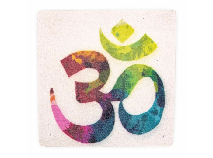 Bruleur d'encens en gres om -- 10x10cm