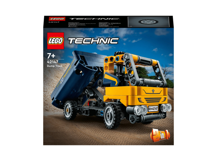 Le camion à benne basculante
