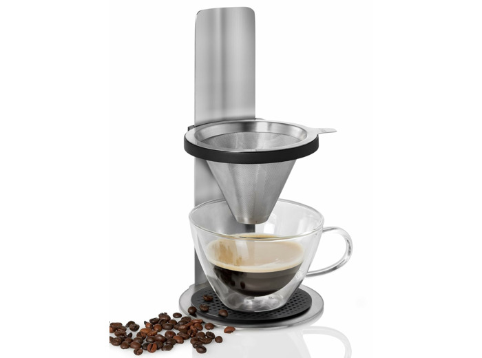 Cafetière ajustable con soporte MR. BREW