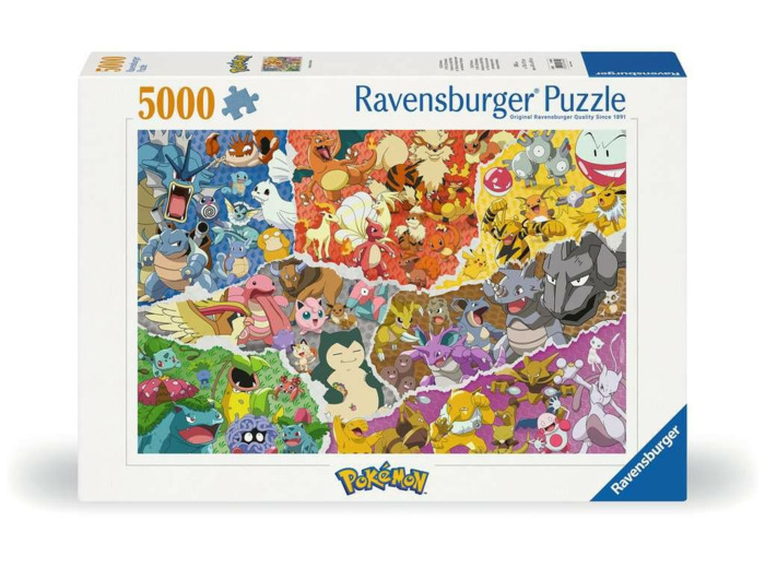 Ravensburger - Puzzle 5000 pièces - Pokémon Allstars