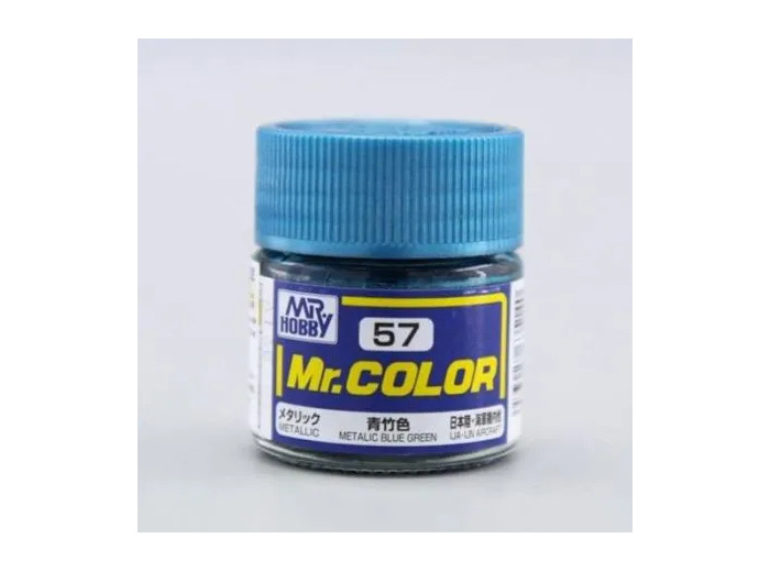 GUNZE C-057 MR. COLOR (10 ML) METALLIC BLUE GREEN