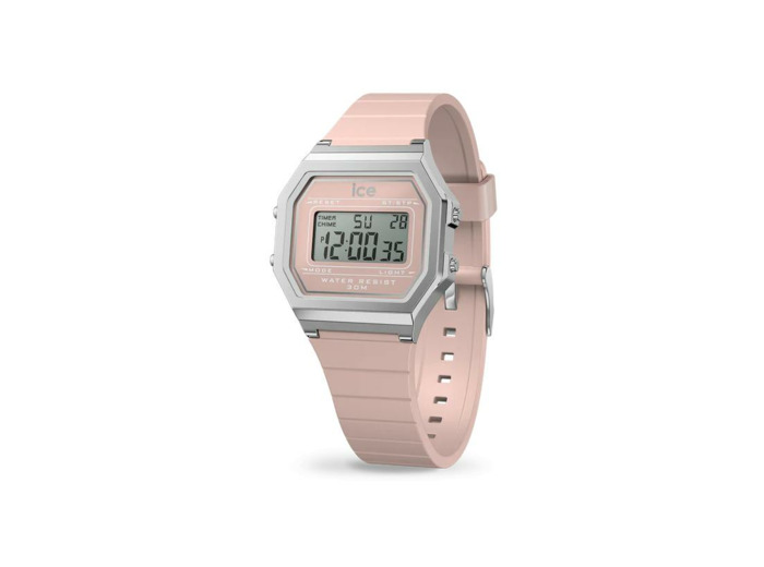 Montre Ice-Watch ICE digit retro Pink Silver