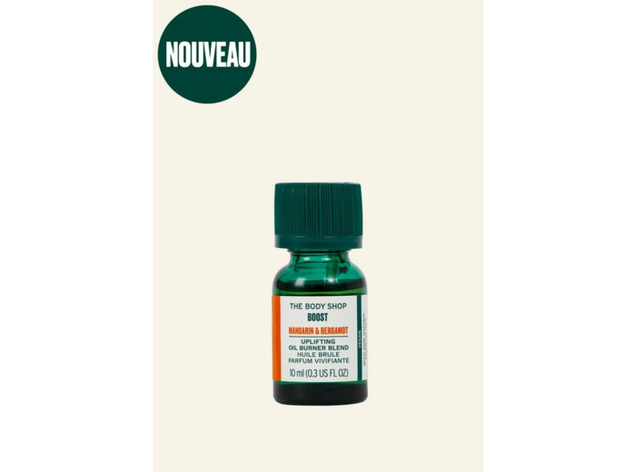 Mix huiles pour brûleur Boost Mandarine & Bergamote
