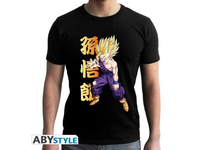 DRAGON BALL - Tshirt "DBZ/ Gohan" homme MC black