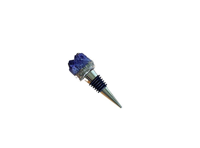 Bouchon de bouteille en amethyste