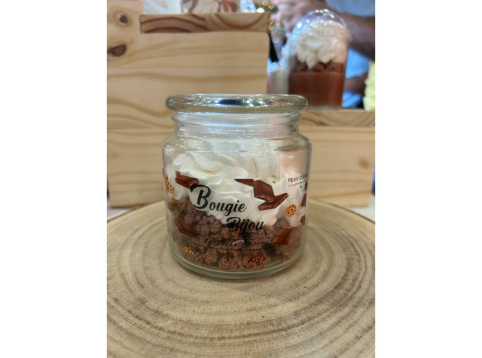 Bougie bijou spéculos choco