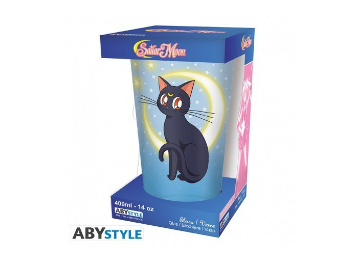 SAILOR MOON - Verre XXL - 400 ml - Luna & Artemis