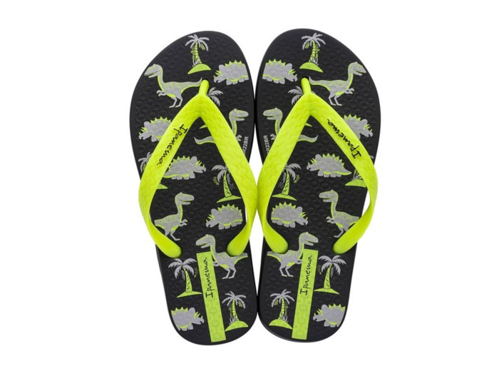 Tong black green ipanema