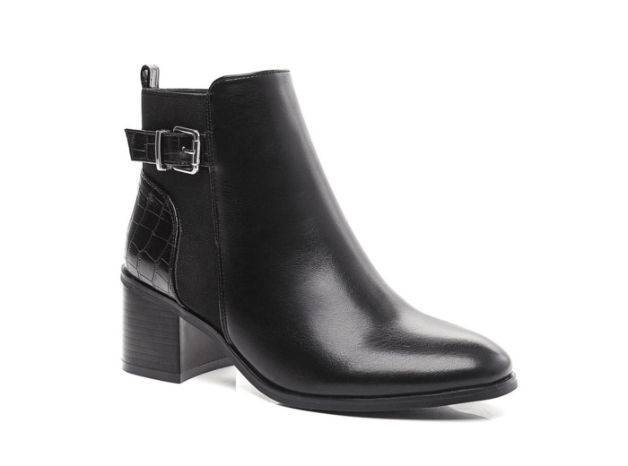 Boots femme noir