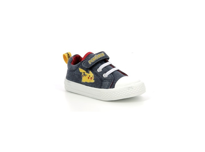 Toile garcon denim pokemon pikachu