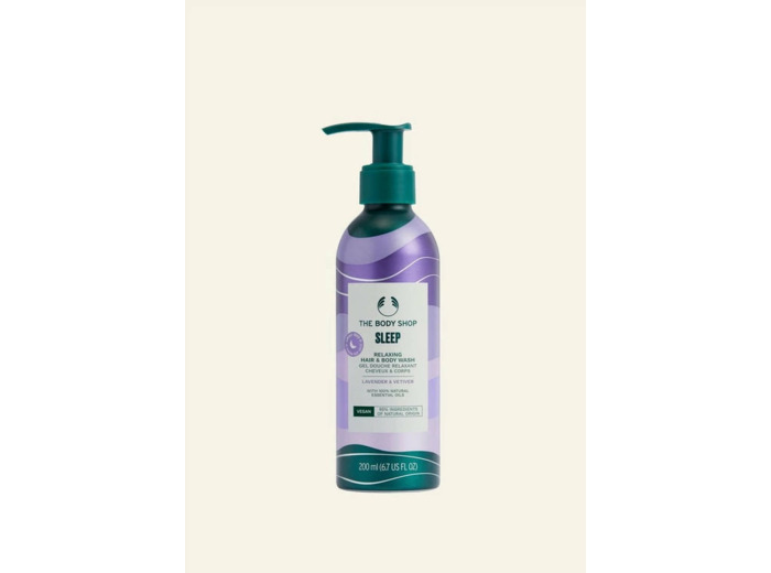 Gel douche corps et cheveux relaxant Sleep - Lavande et Vétiver
