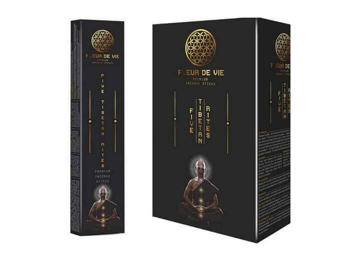 ENCENS FLEUR DE VIE 5 RITES TIBETAIN