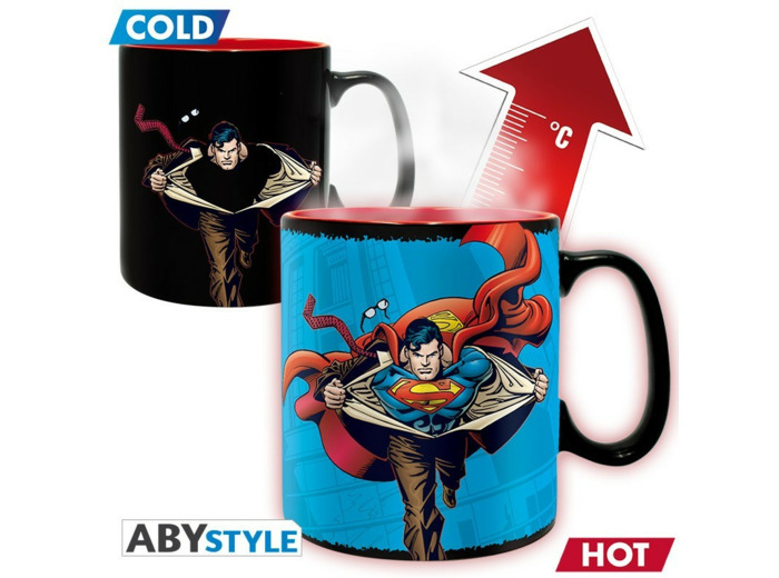 DC COMICS - Mug Heat Change - 460 ml - Superman