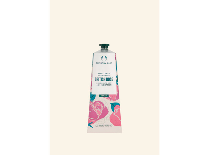 Crème main British Rose