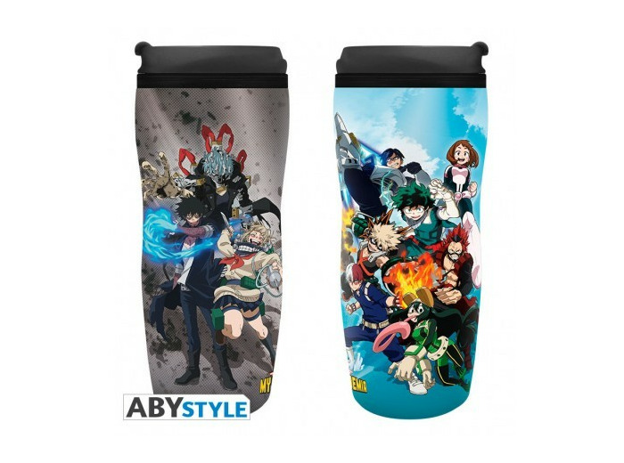 MY HERO ACADEMIA - Mug de voyage Héros vs. Villains