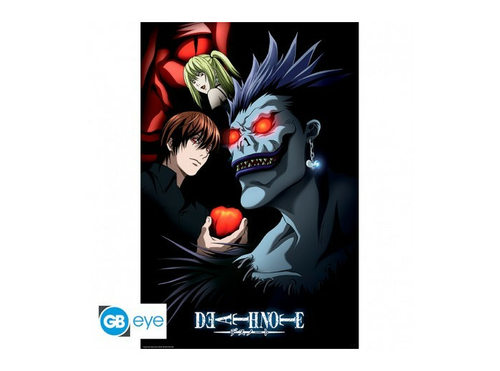 DEATH NOTE - Poster "Groupe" roulé filmé (91.5x61)