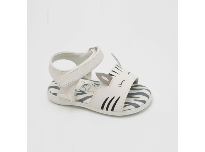 Sandale ouverte bebe fille blanc